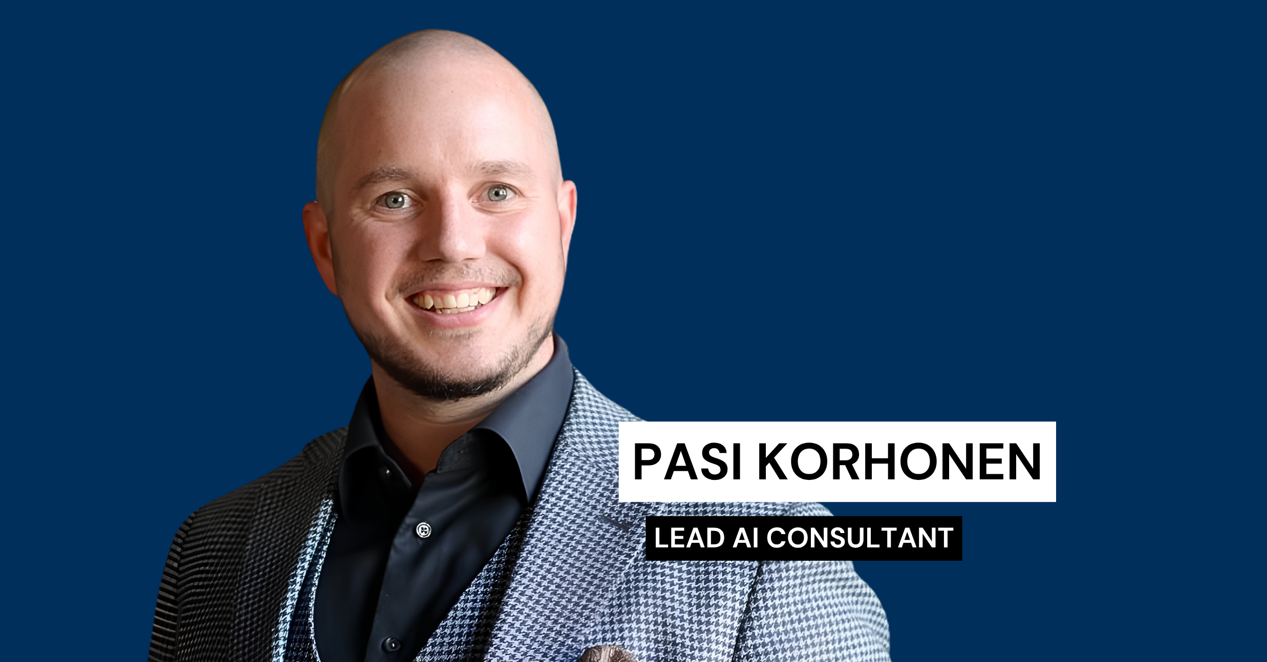 Human-centred AI in practice - Meet Pasi